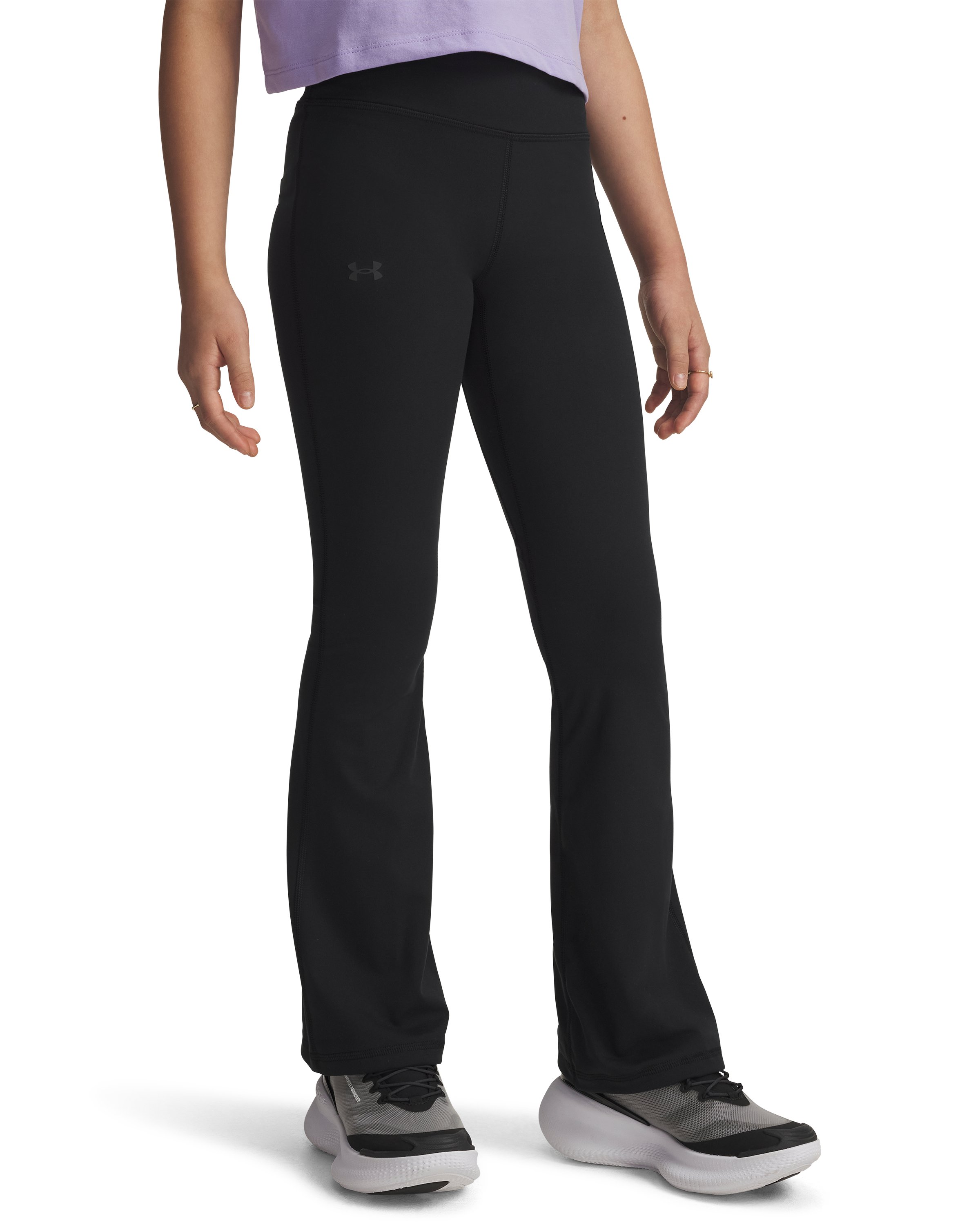 UA Motion Girls' Flare Pants 8