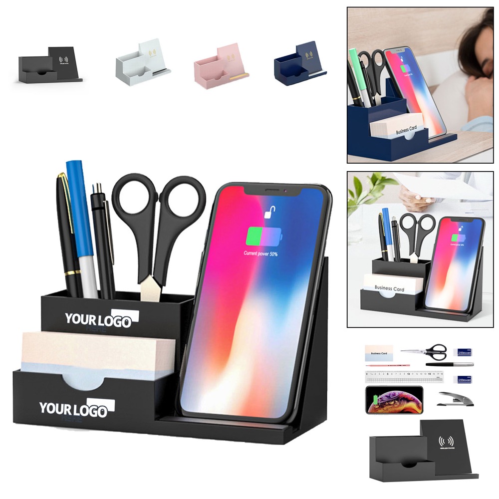 Wireless Charging Pen Holder