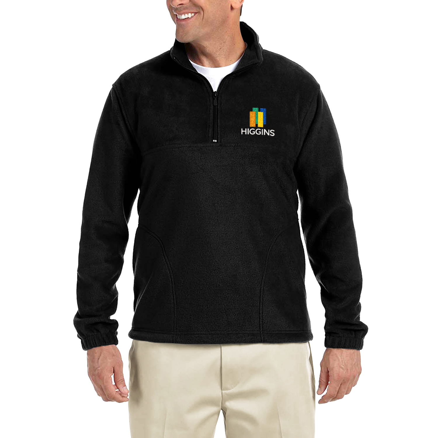 Harriton™ Quarter-Zip Fleece Pullover Jacket