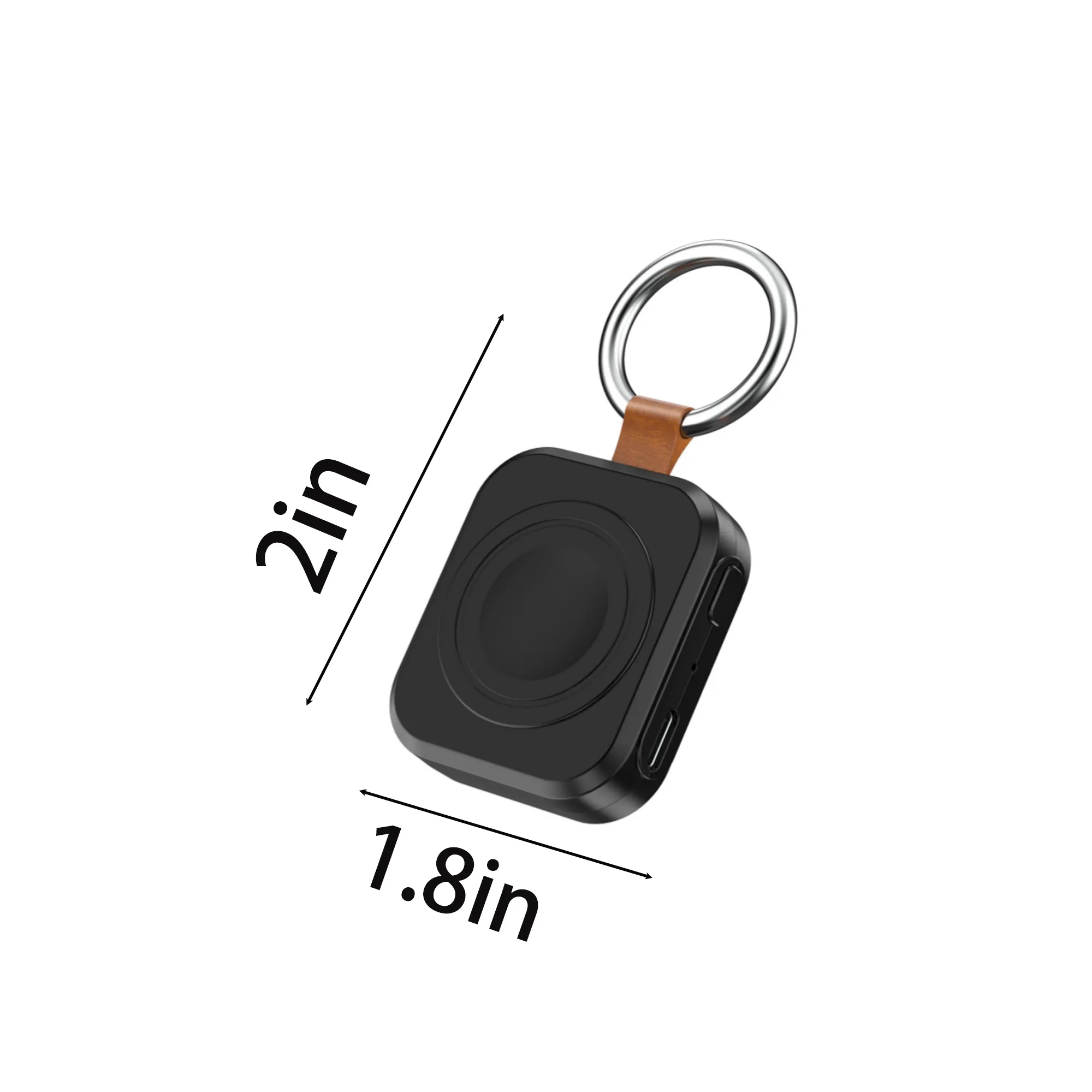 MOQ 20 Compact Keychain Wireless Watch Charger 7