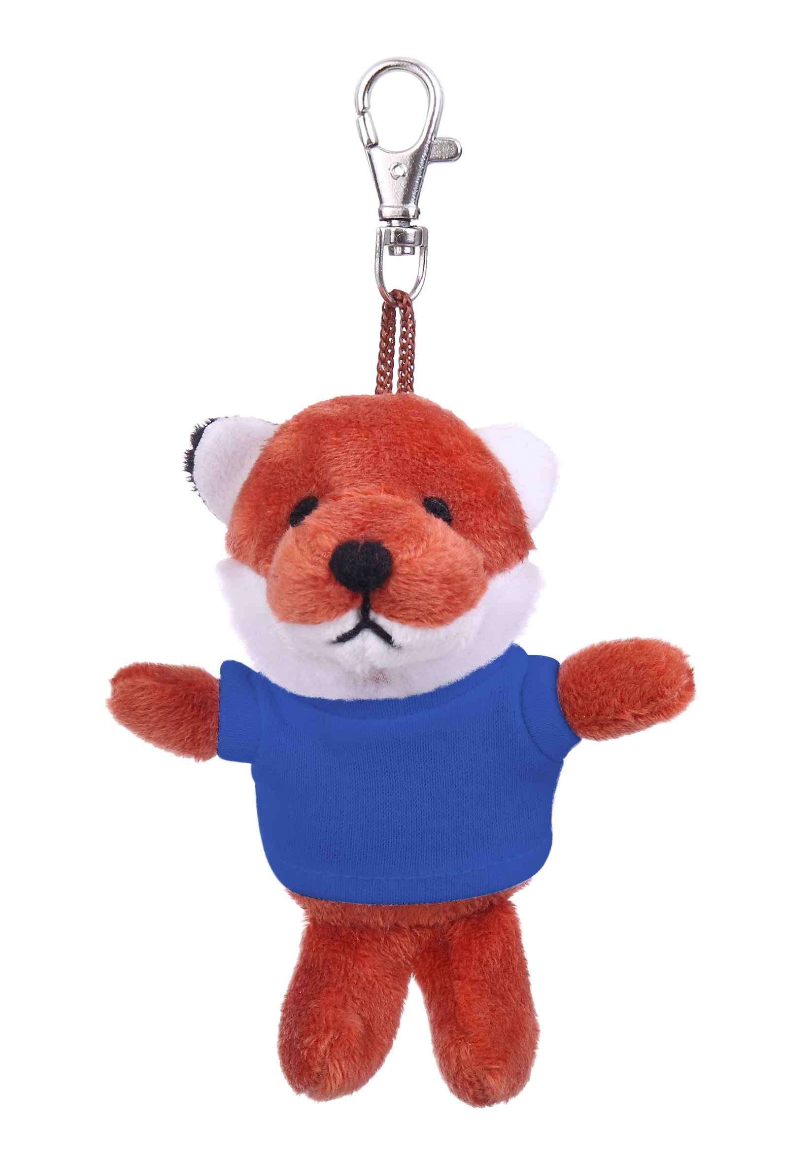 Soft Plush Fox Keychain with Tee 22