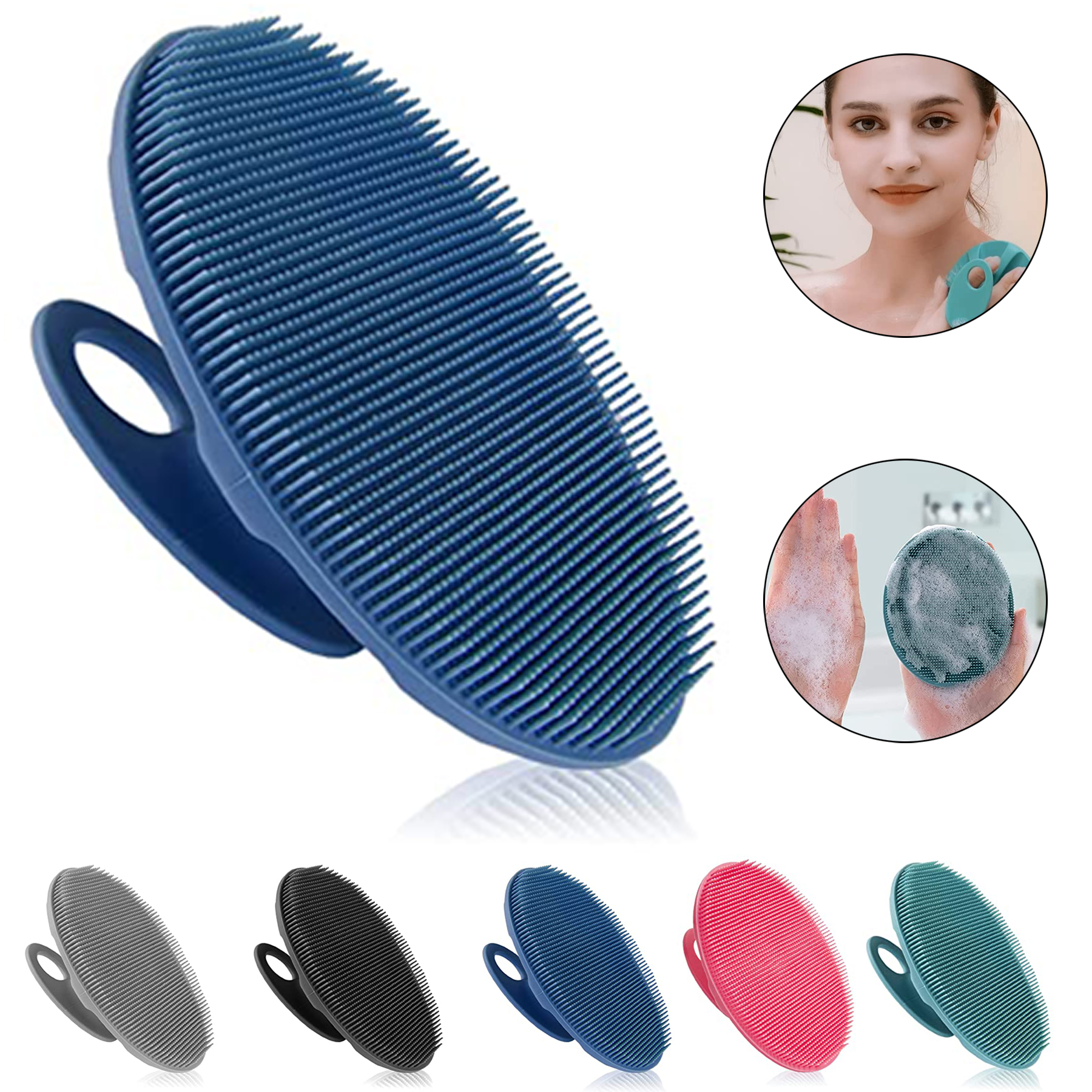 Silicone bath brush 5