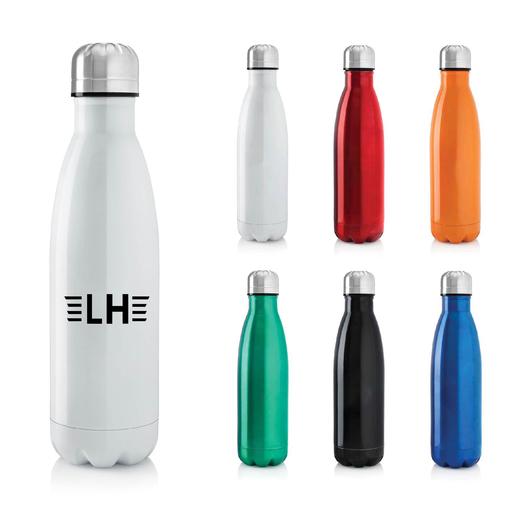 17 oz Travel Stainless Steel Vacuum Insulated Thermos Bottle