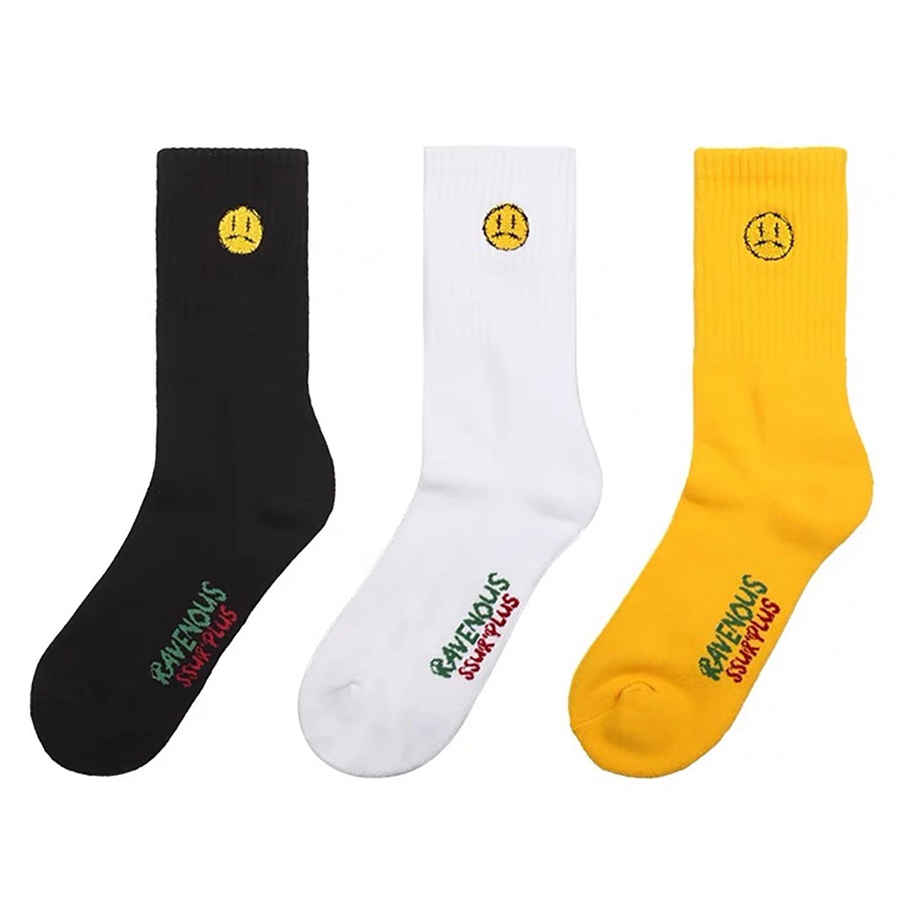 Custom Crew Socks with Embroidered logo 21