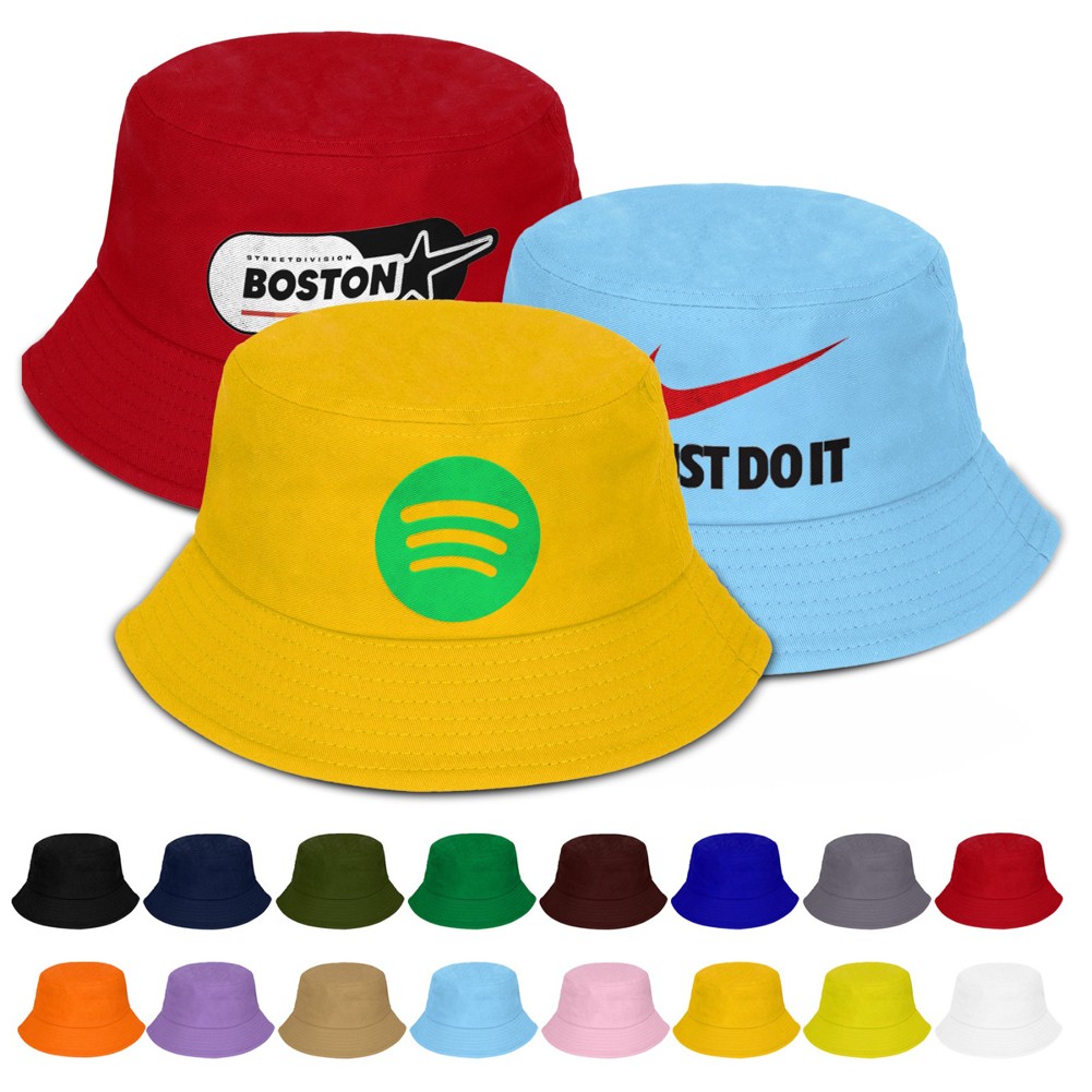 Cotton Bucket Hat Unisex