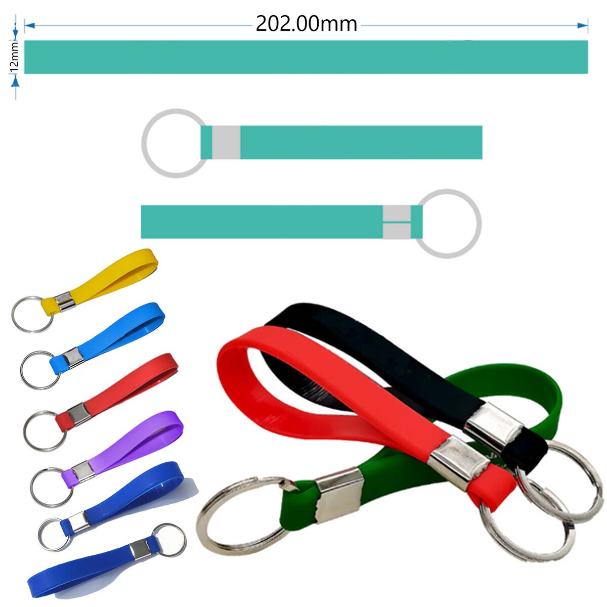 Silicone Keychain