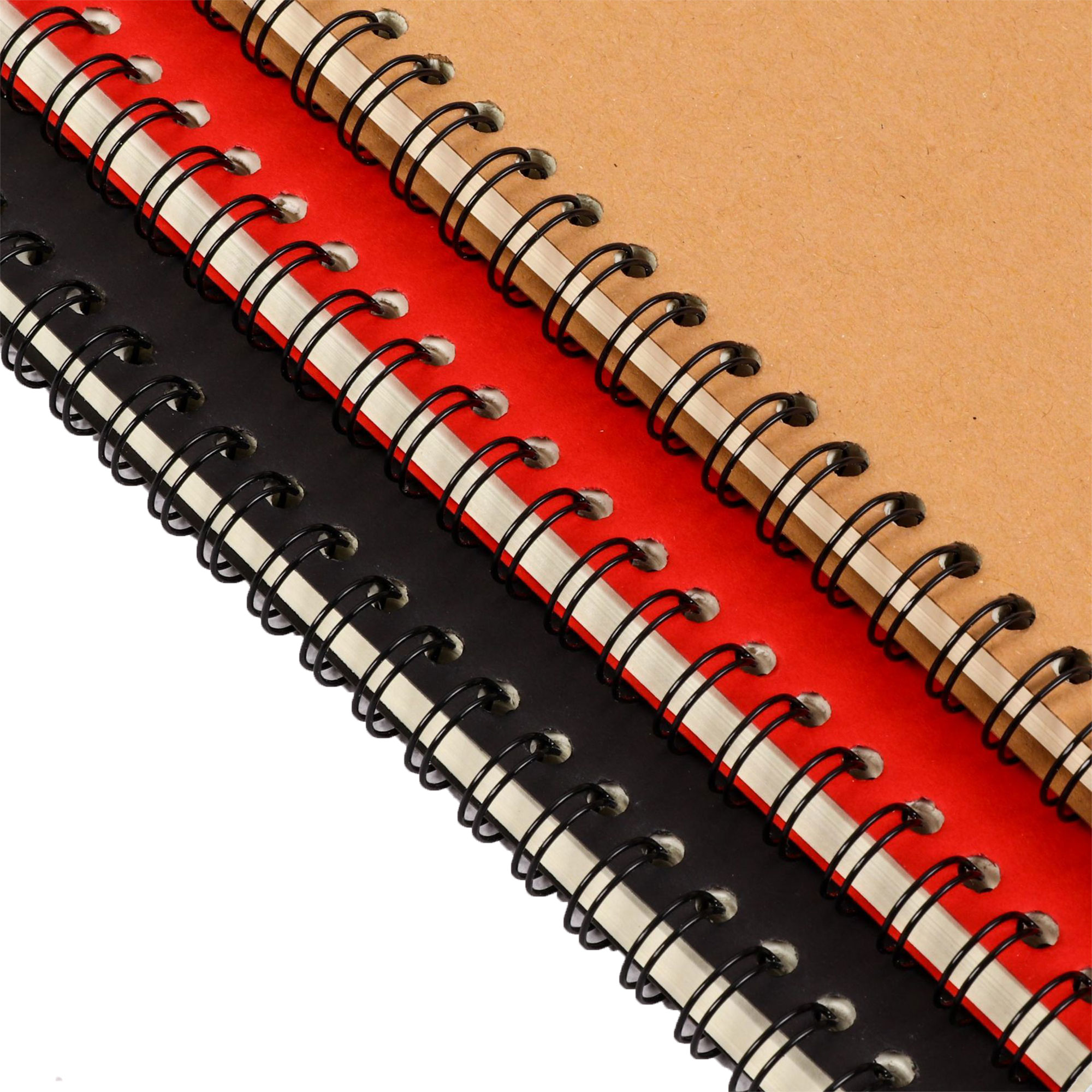 Kraft Spiral Notebook With Texture 10