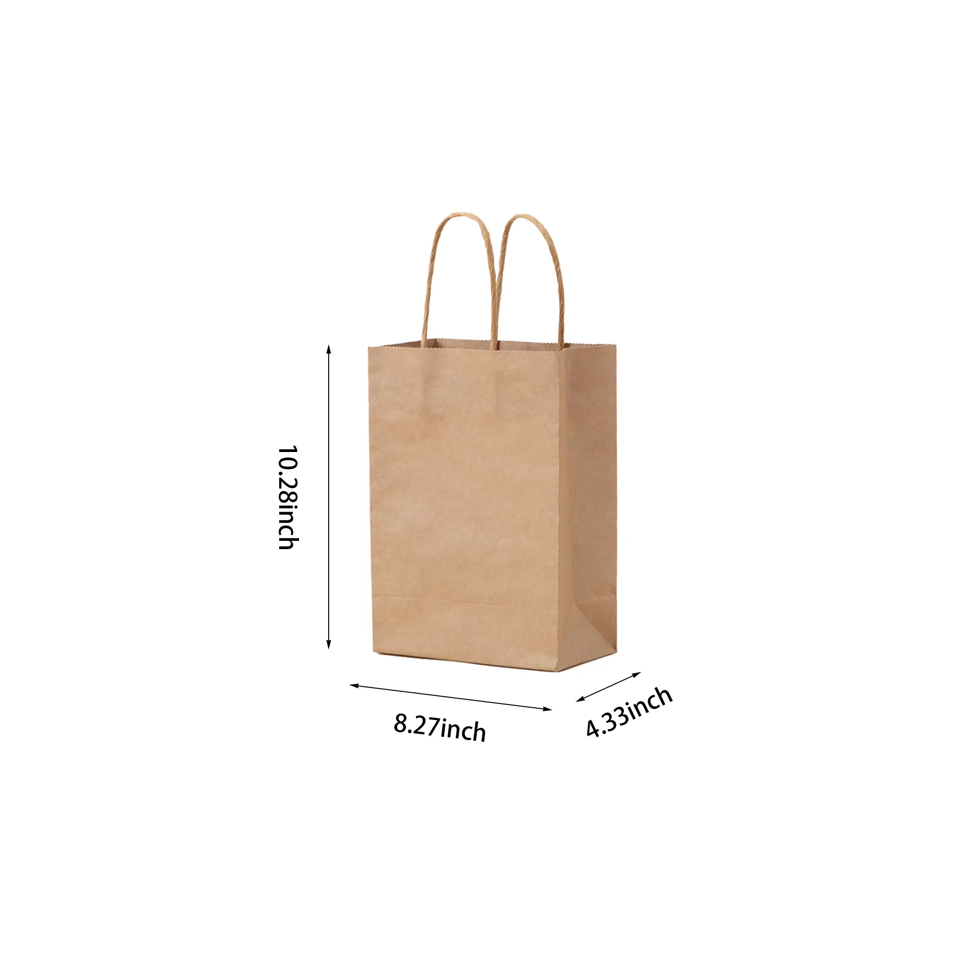 Kraft Paper Gift Bag MOQ 100 PCS 7