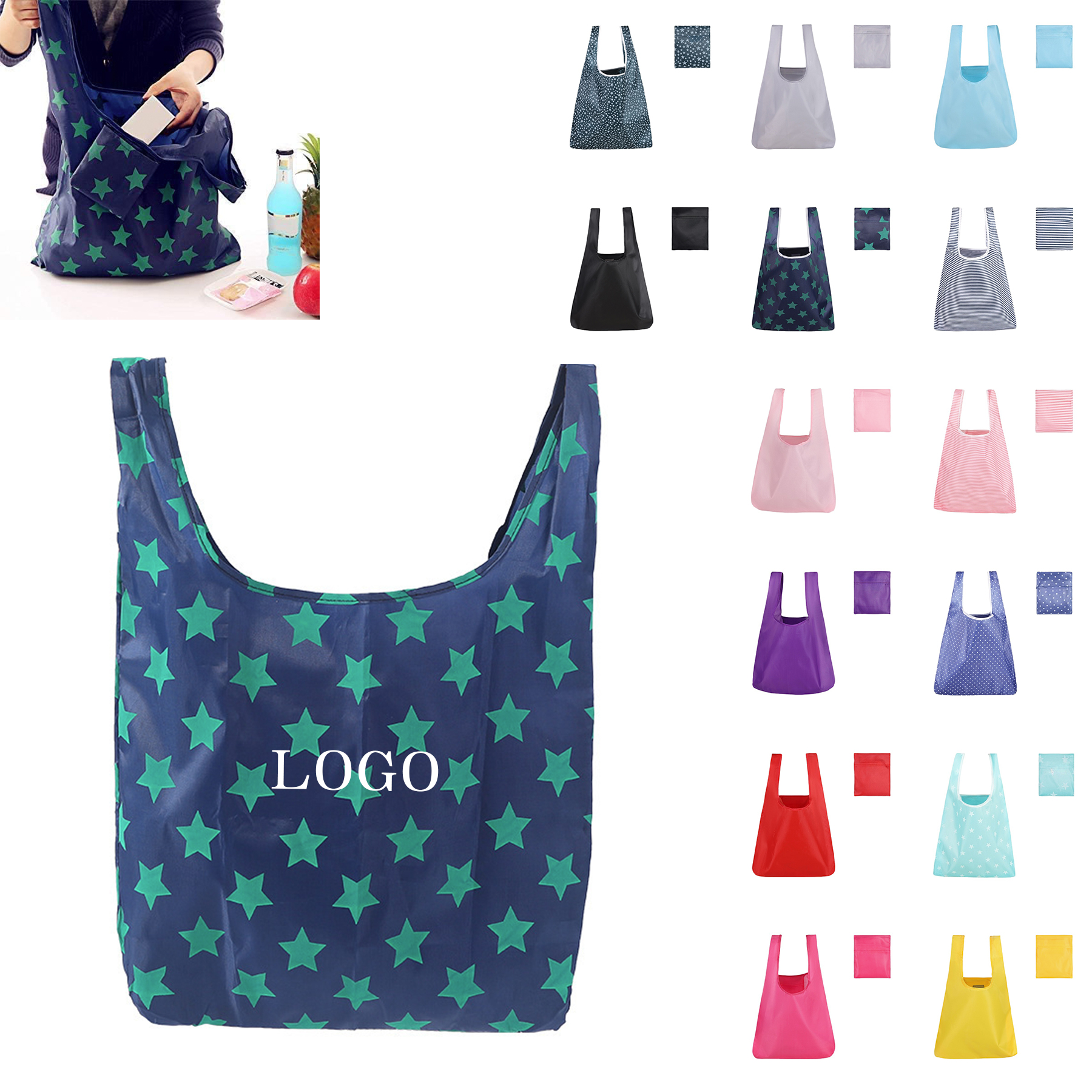 Foldable and Reusable Shopping Bag 38