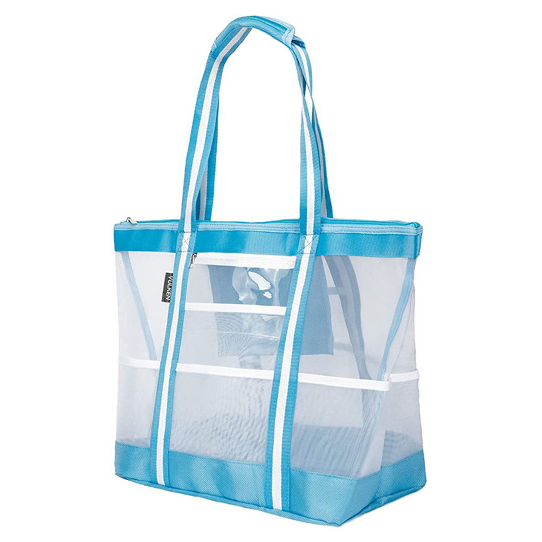 oxford Extra Large Mesh Beach tote Bag., custom tote bag with logo imprint 9