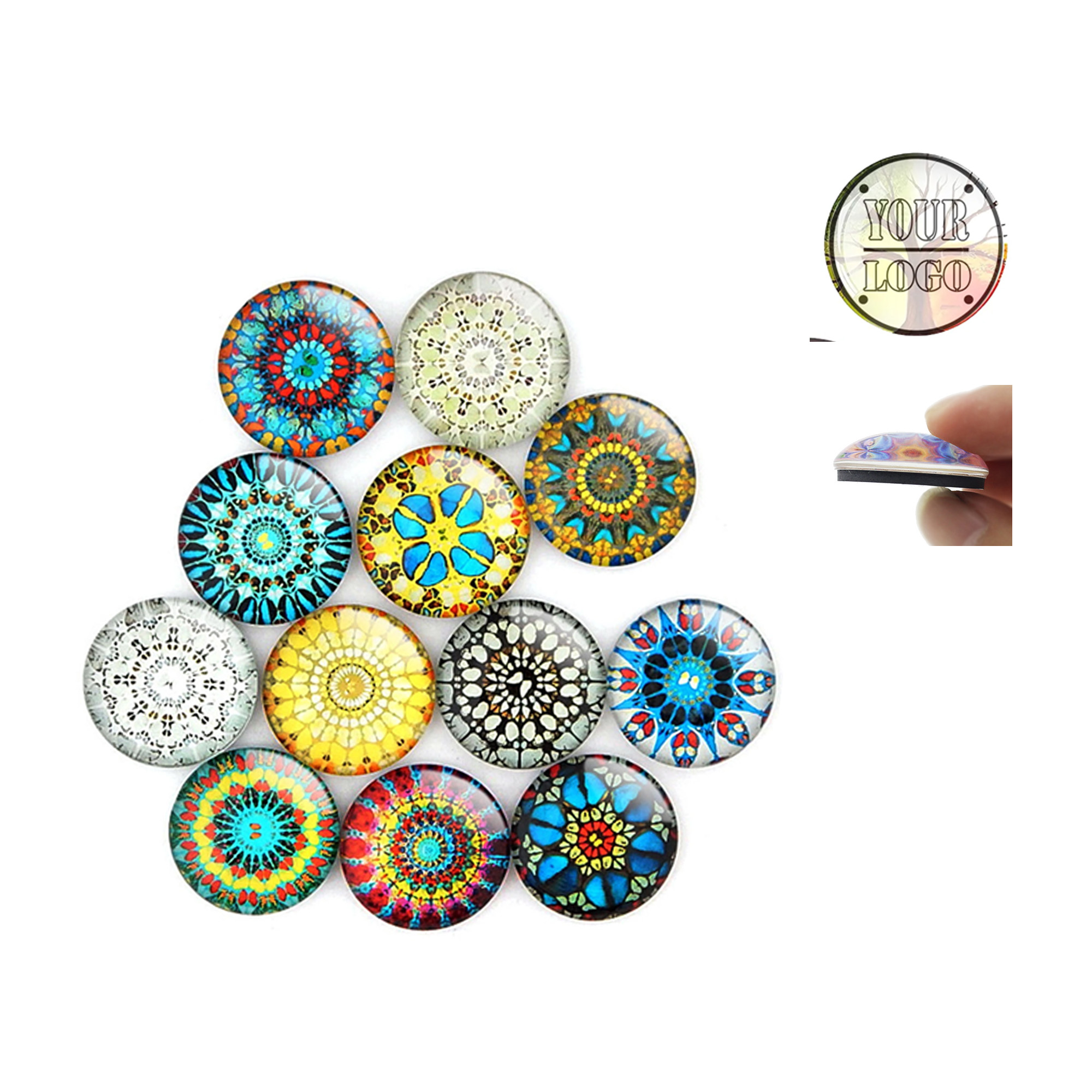 Crystal Fridge Magnet