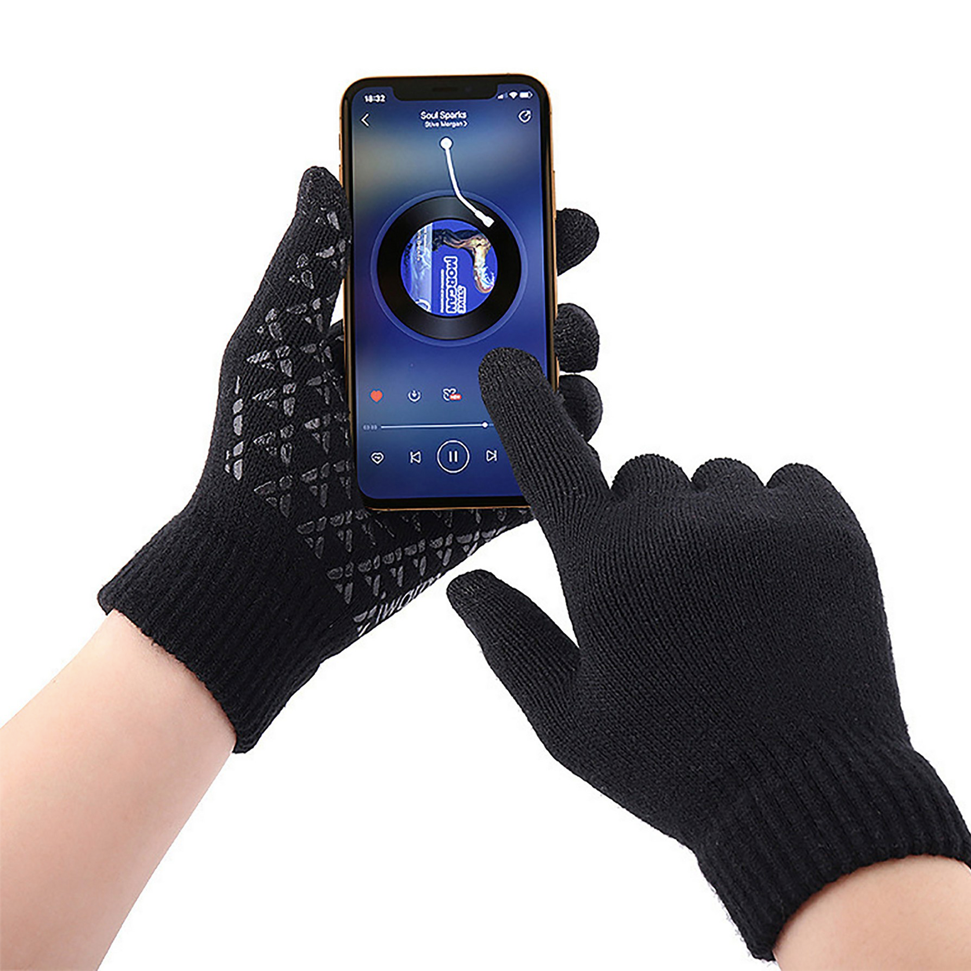 Winter Knit Touchscreen Gloves 7