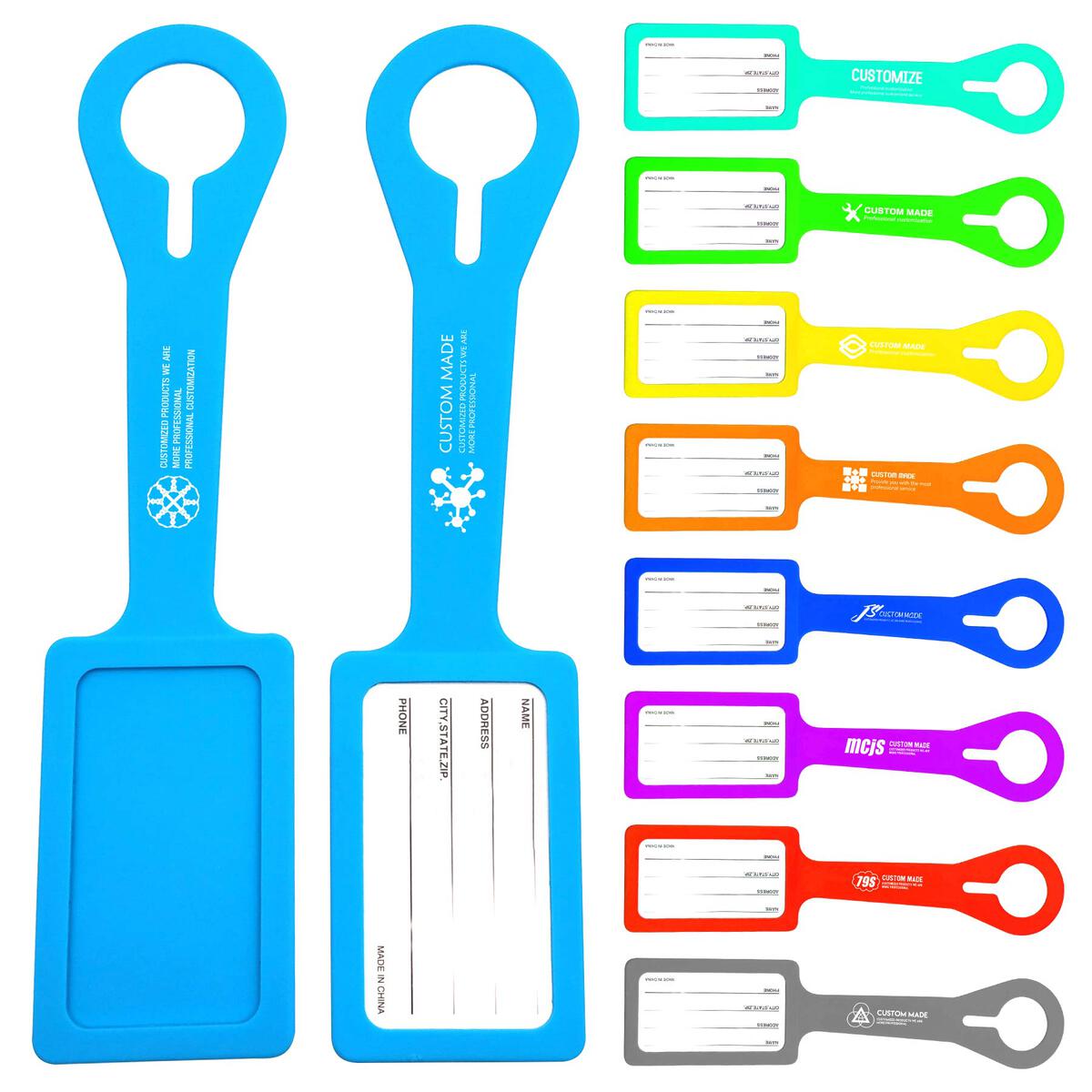 Silicone Luggage Tag