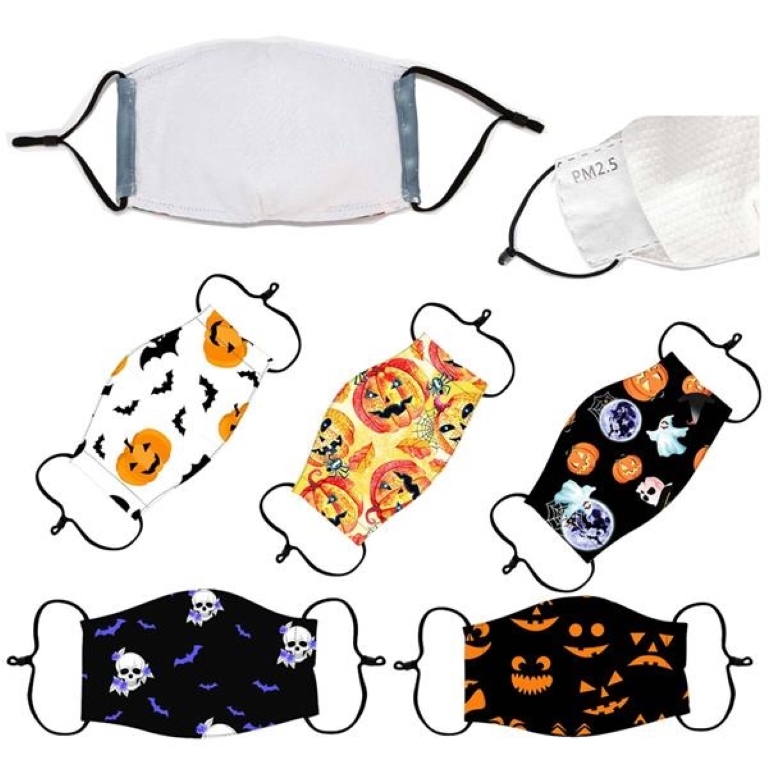 Halloween Party Face Mask with Filters