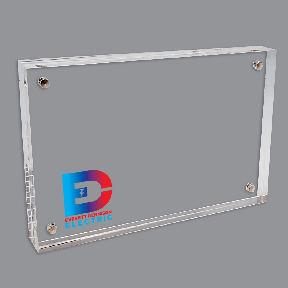 Stock UV color Acrylic Block Frames 12