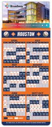 Magna-Card Business Card Magnet - Baseball Schedules (3.5 x 9)