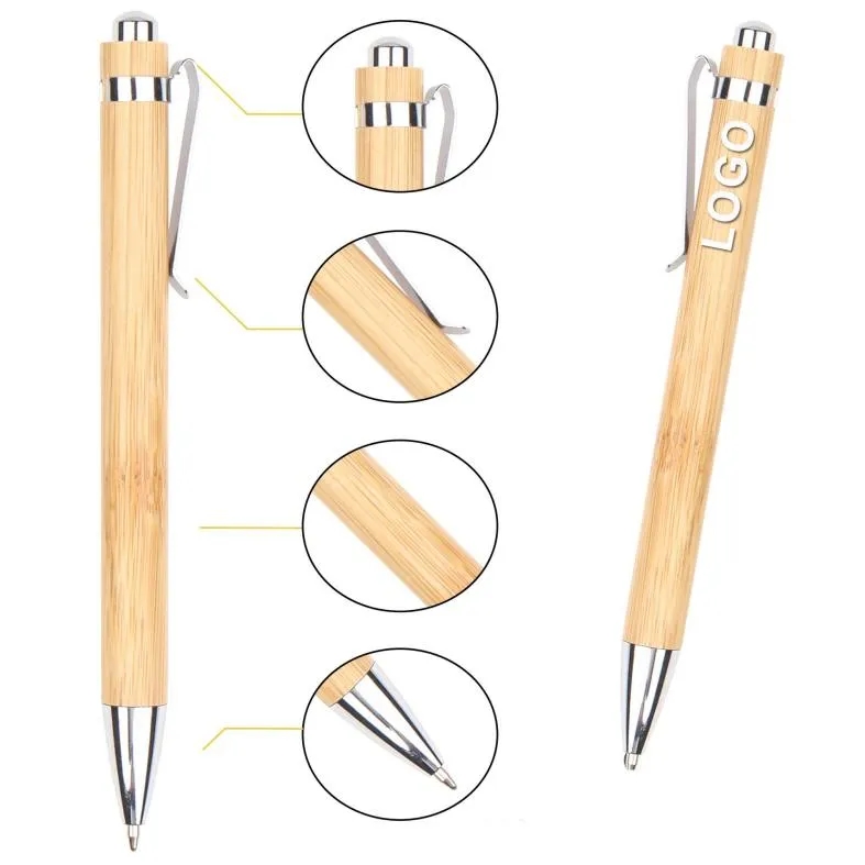Bamboo Ballpoint Pen 2