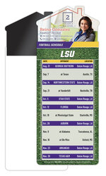 Magna-Card House Shape Magnet Football Schedules (3.5x9)