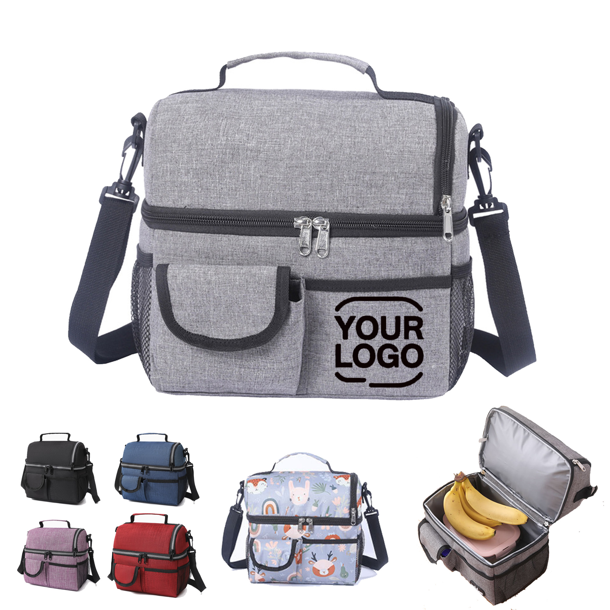 8L Double Compartment Lunch Bag 2