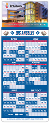 Magna-Card Business Card Magnet - Baseball Schedules (3.5 x 9)