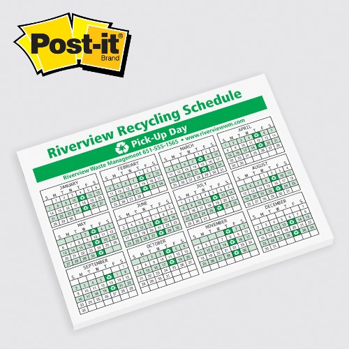 Post It R Notes 4 X 6 25 Sheets 1 Color Custom Printed Post It R Notes 4 X 6 25 Sheets