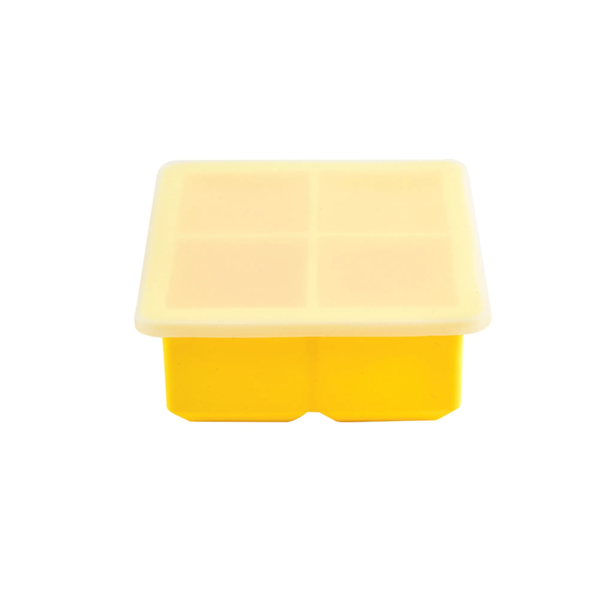 Silicone Square Ice Cube Tray With Lid 23