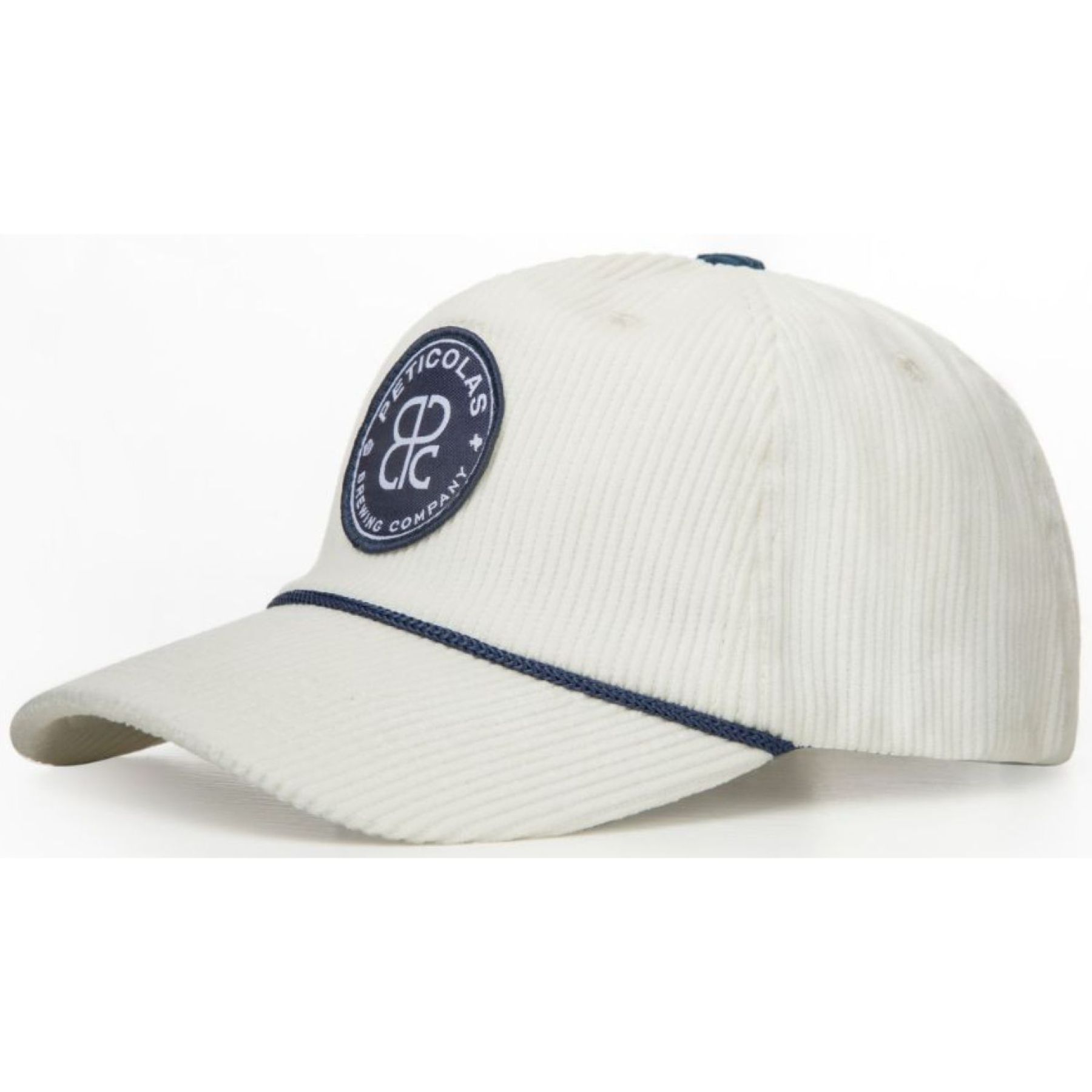 Premium 5-Panel Rope with halfmoon buckram Corduroy fabric with Snapback Closure Cap