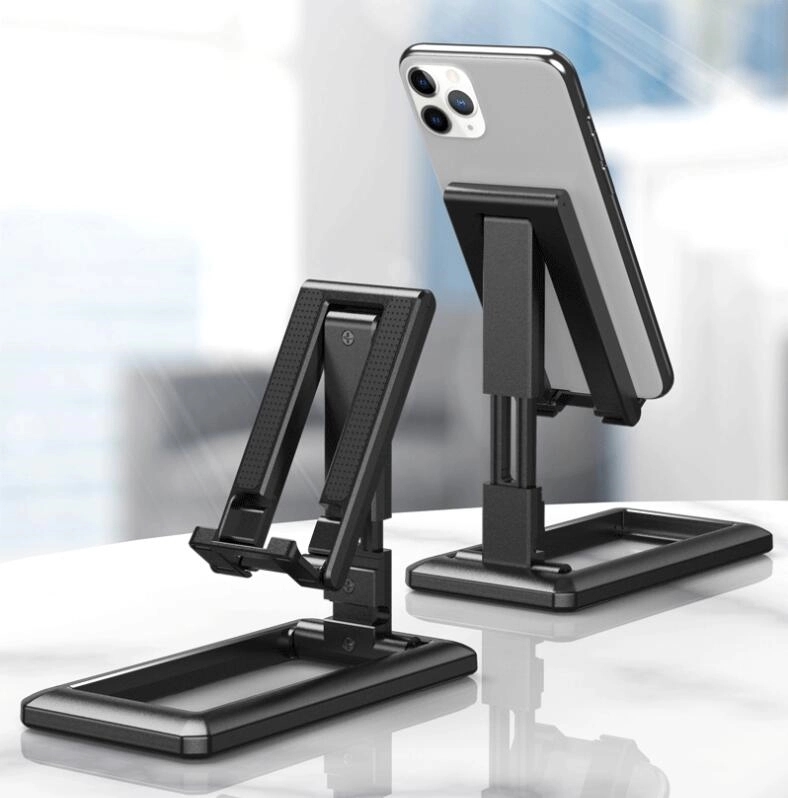 Adjustable Folding Desktop Phone Holder & Tablet Stand