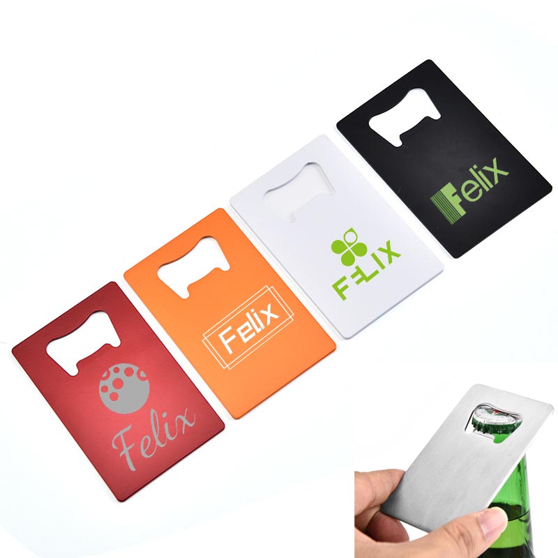 Stainless Steel Credit Card Bottle Opener