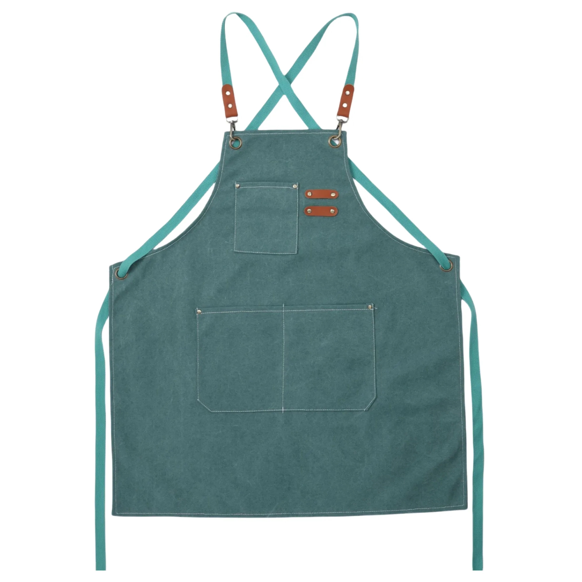 Adjustable Denim Bib Work Apron 19