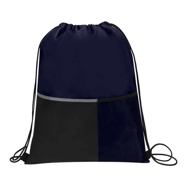 Dual Pocket Drawstring Backpack 43