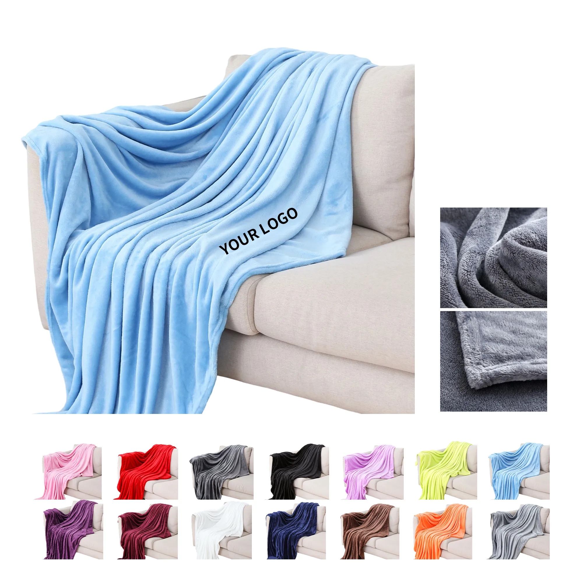 Soft Flannel Fleece Blanket