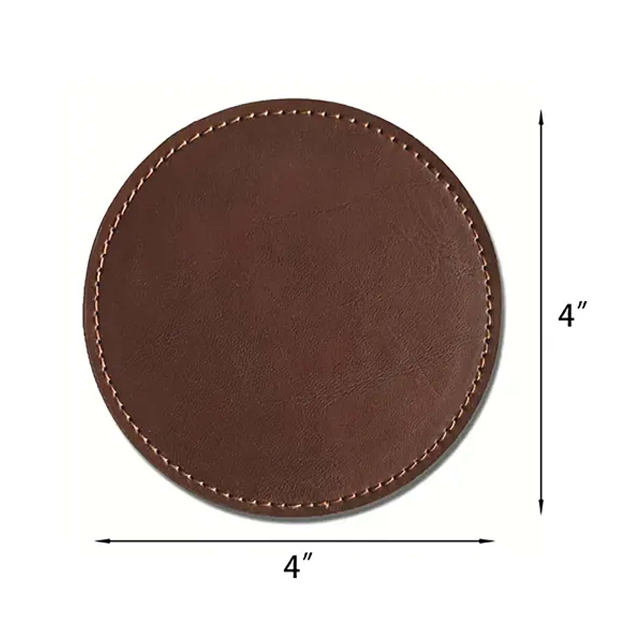 Premium PU Leather Drink Insulation Counter Pad 7