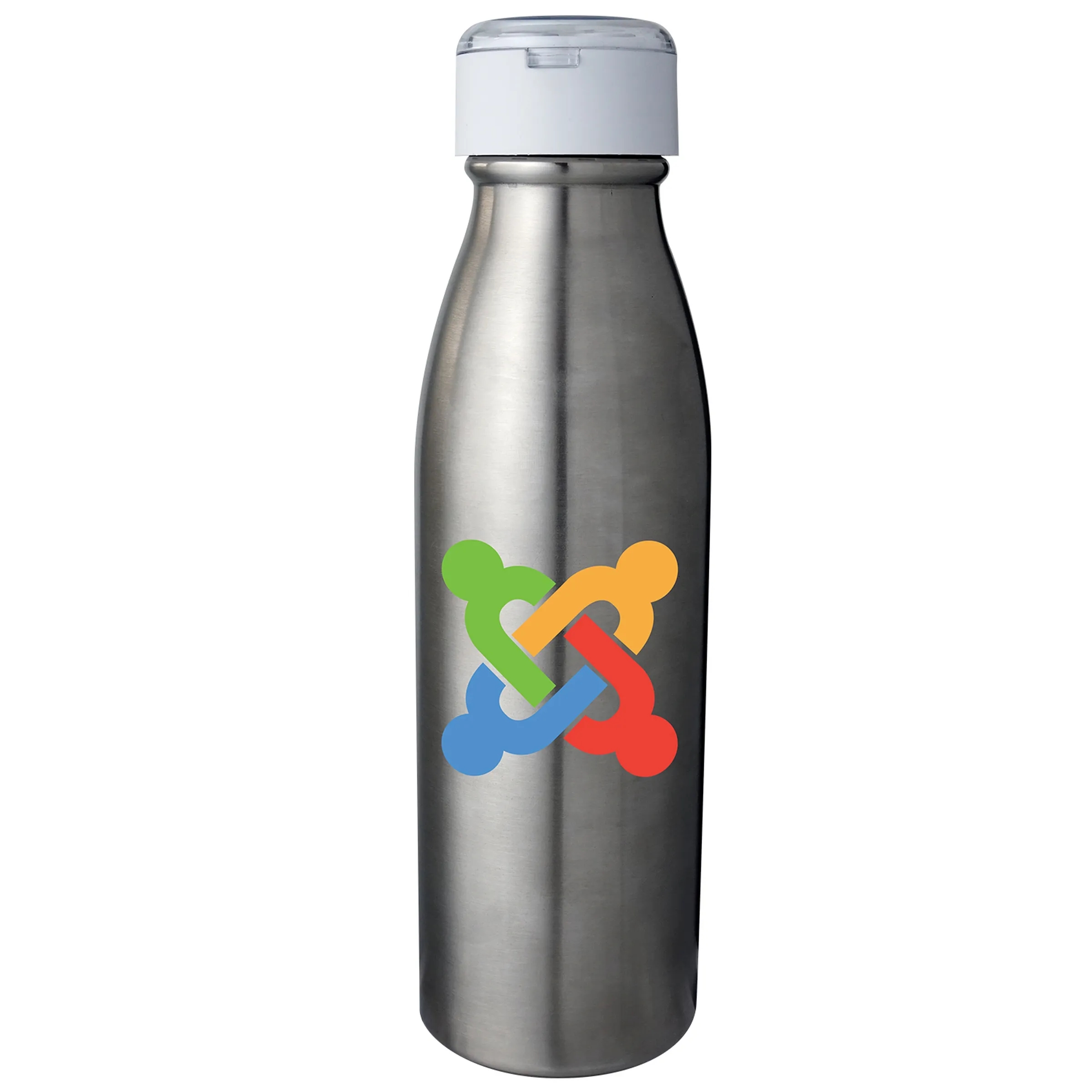 STAINLESS SILHOUETTE BLUETOOTH EAR BUD BOTTLE 2