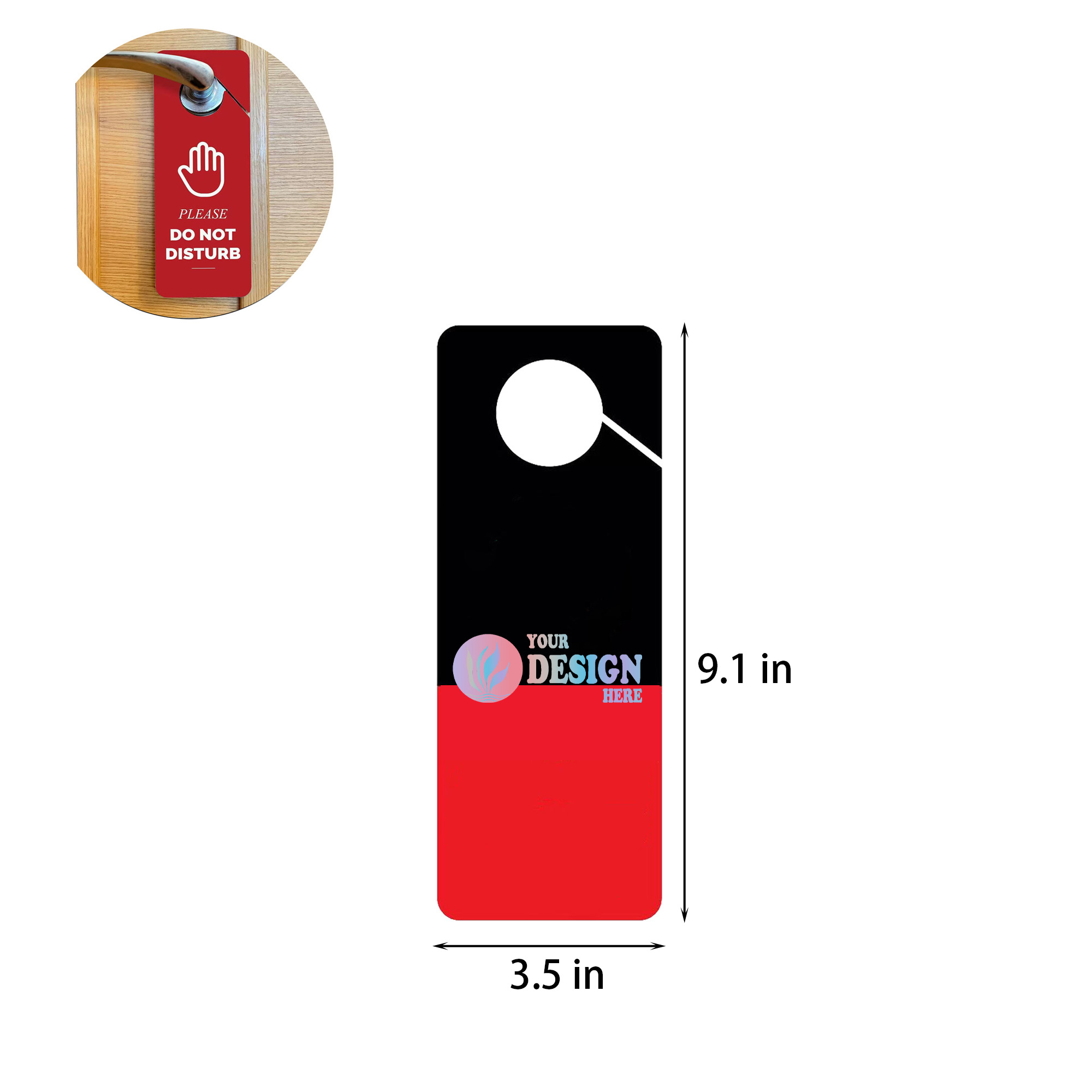 Custom PVC Door Hanger