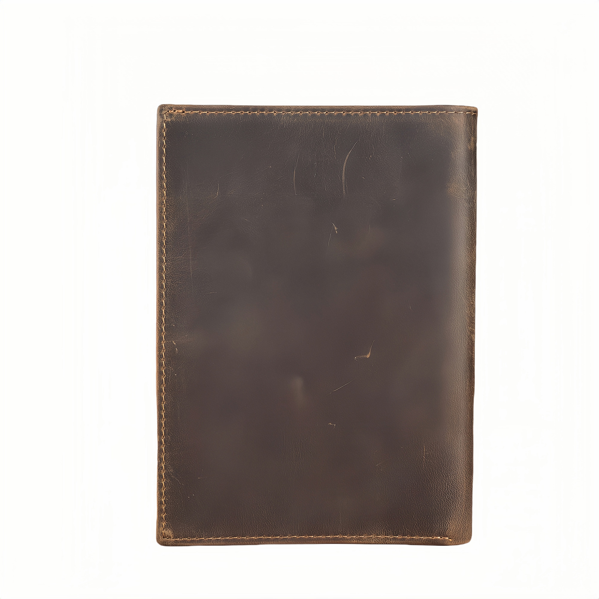 Cowhide Retro Passport Holder 6