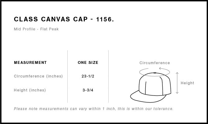 Class Canvas Cap | 1156 55