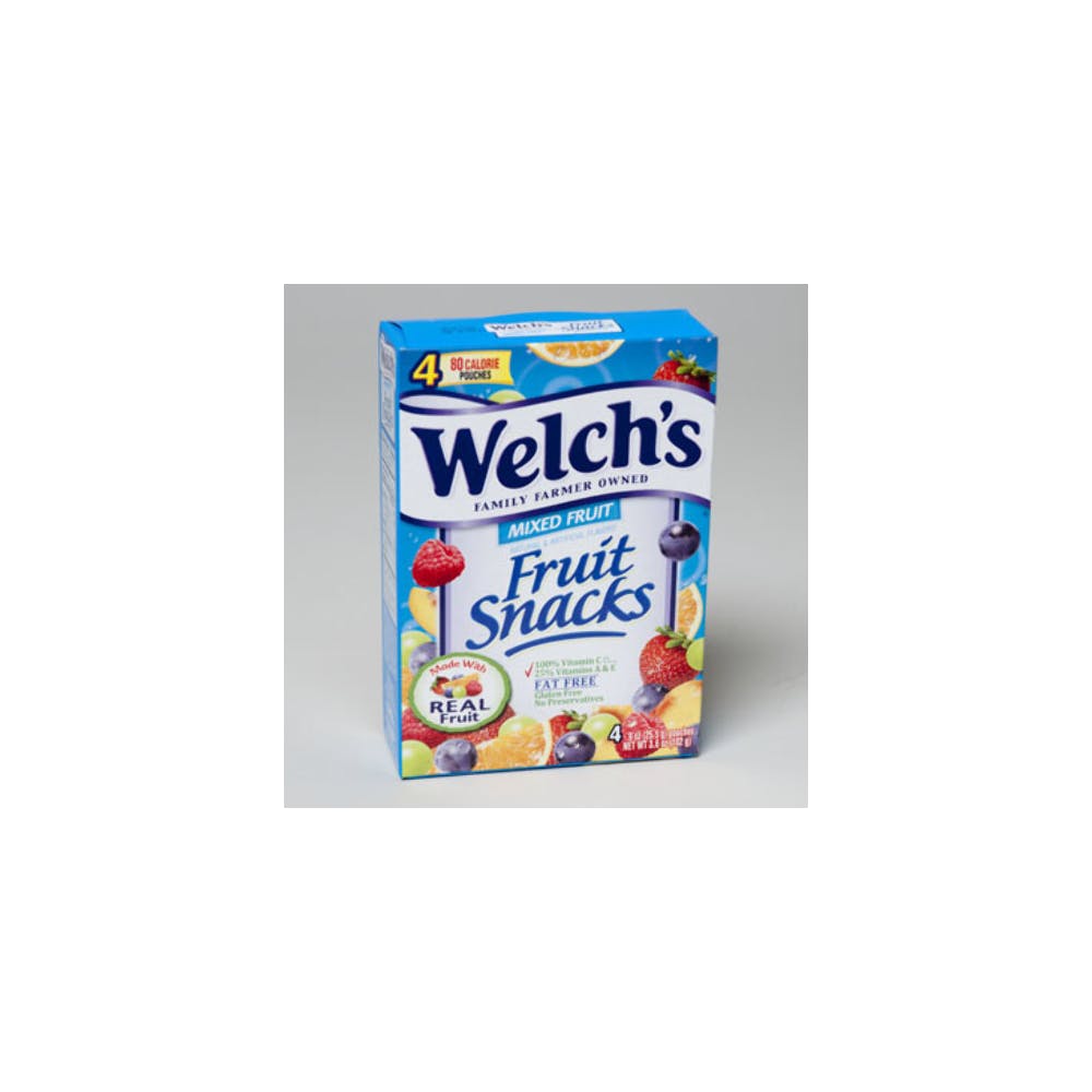 Welch's Fruit Snacks - Mixed Fruit 2.25 oz Pouch 3