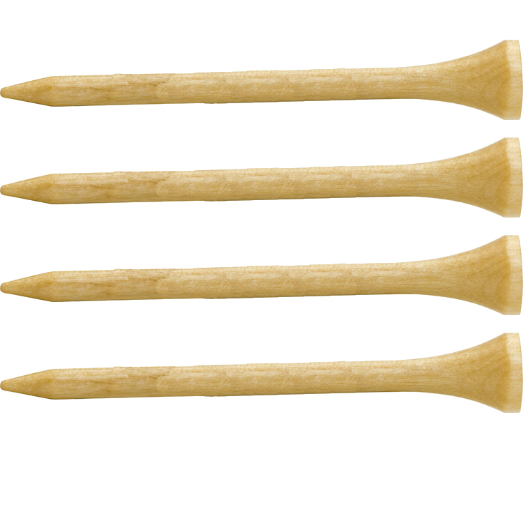 10 Pack of Wood Golf Tees (2 3/4") 5
