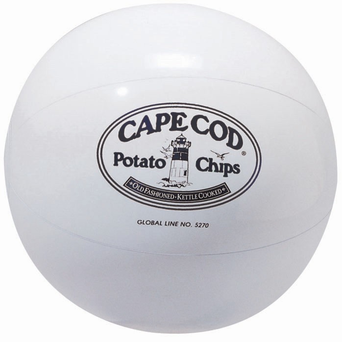 classic inflatable beach ball (16")