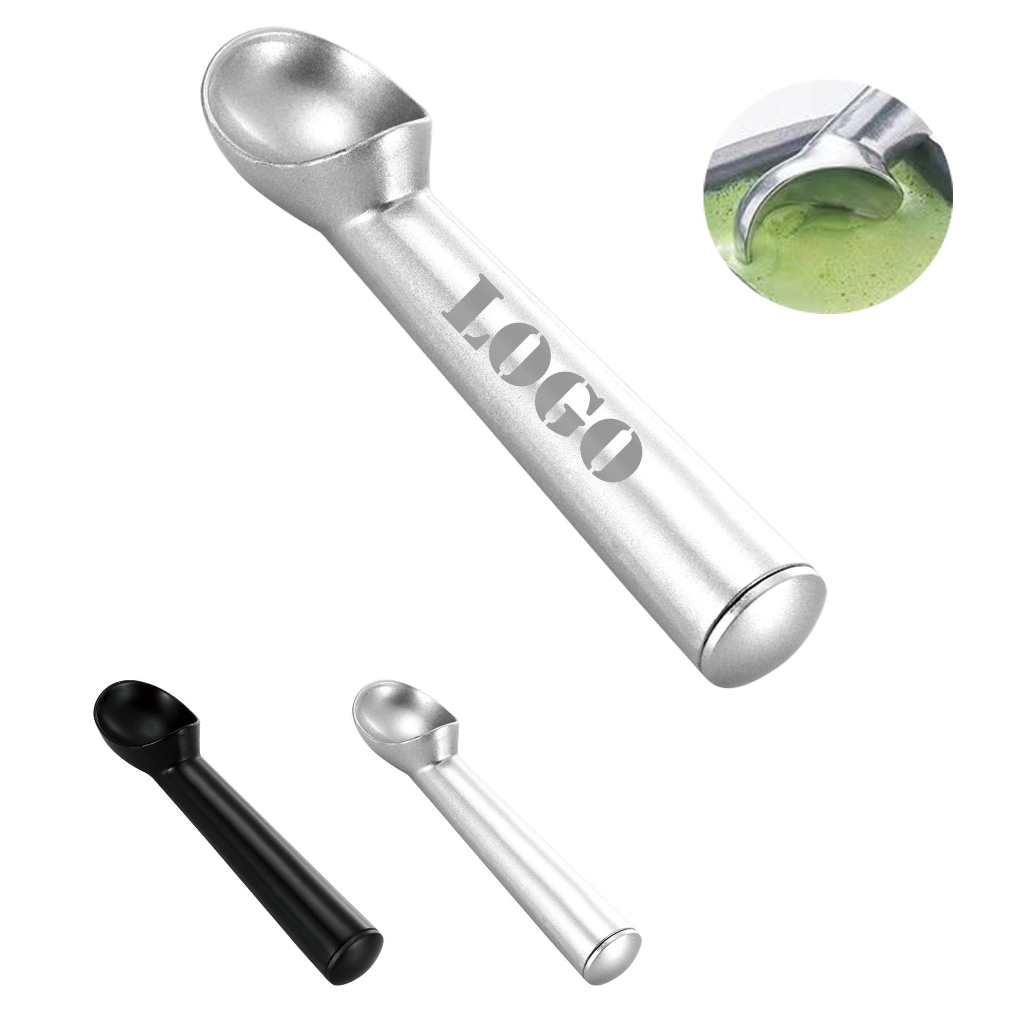 1.5 Oz Nonstick Anti Freeze Ice Cream Scoop 3