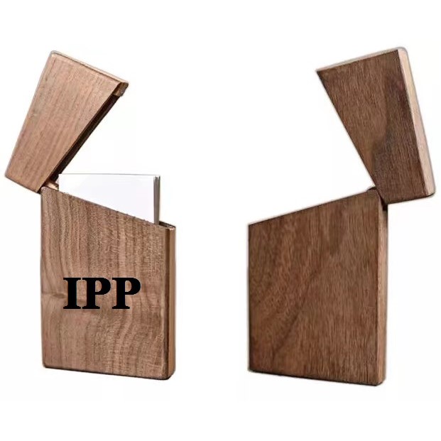Walnut Business Card Case