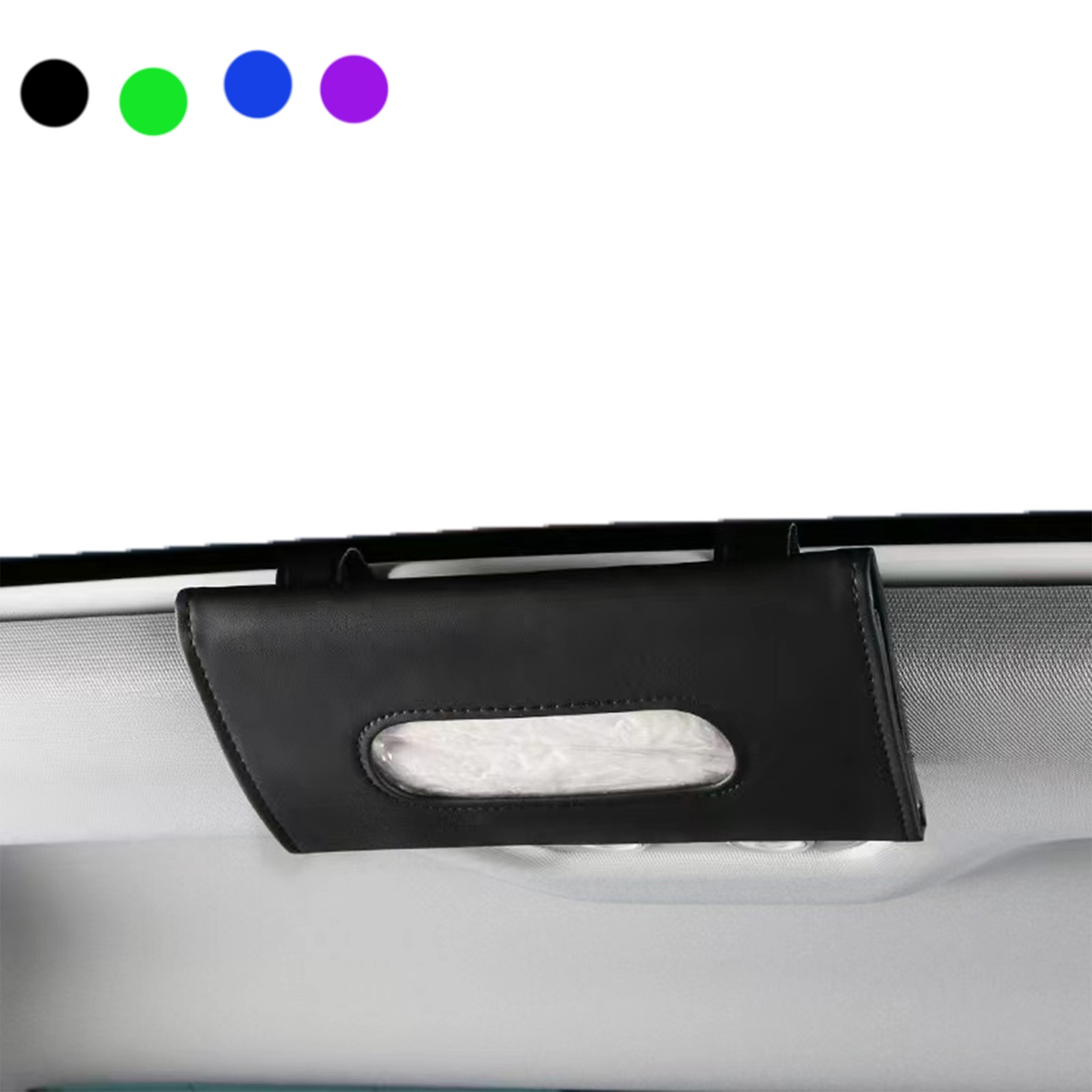 Leather Visor Organizer