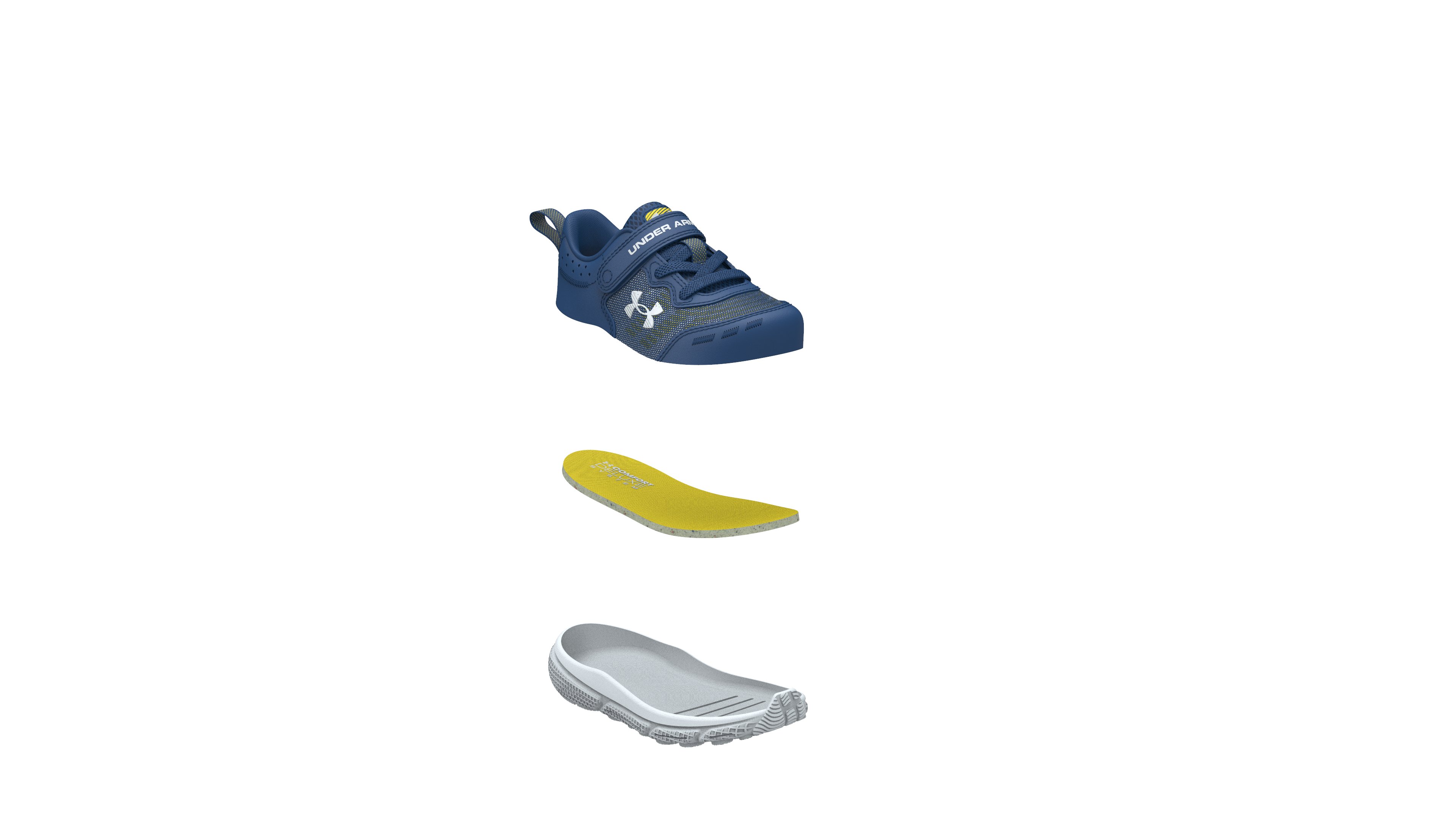 UA Assert 10 Boys' Infant Running Shoes 40