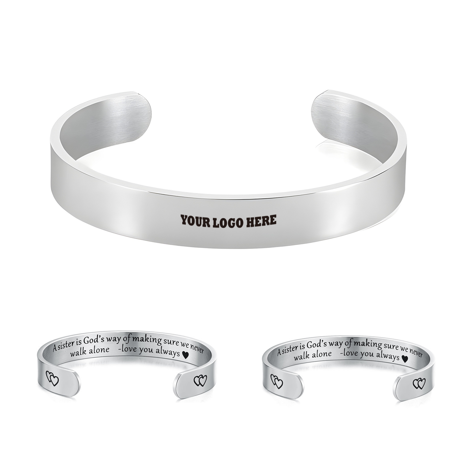 Motivational Cuff Bracelet - Everyday Inspirational Wear 5