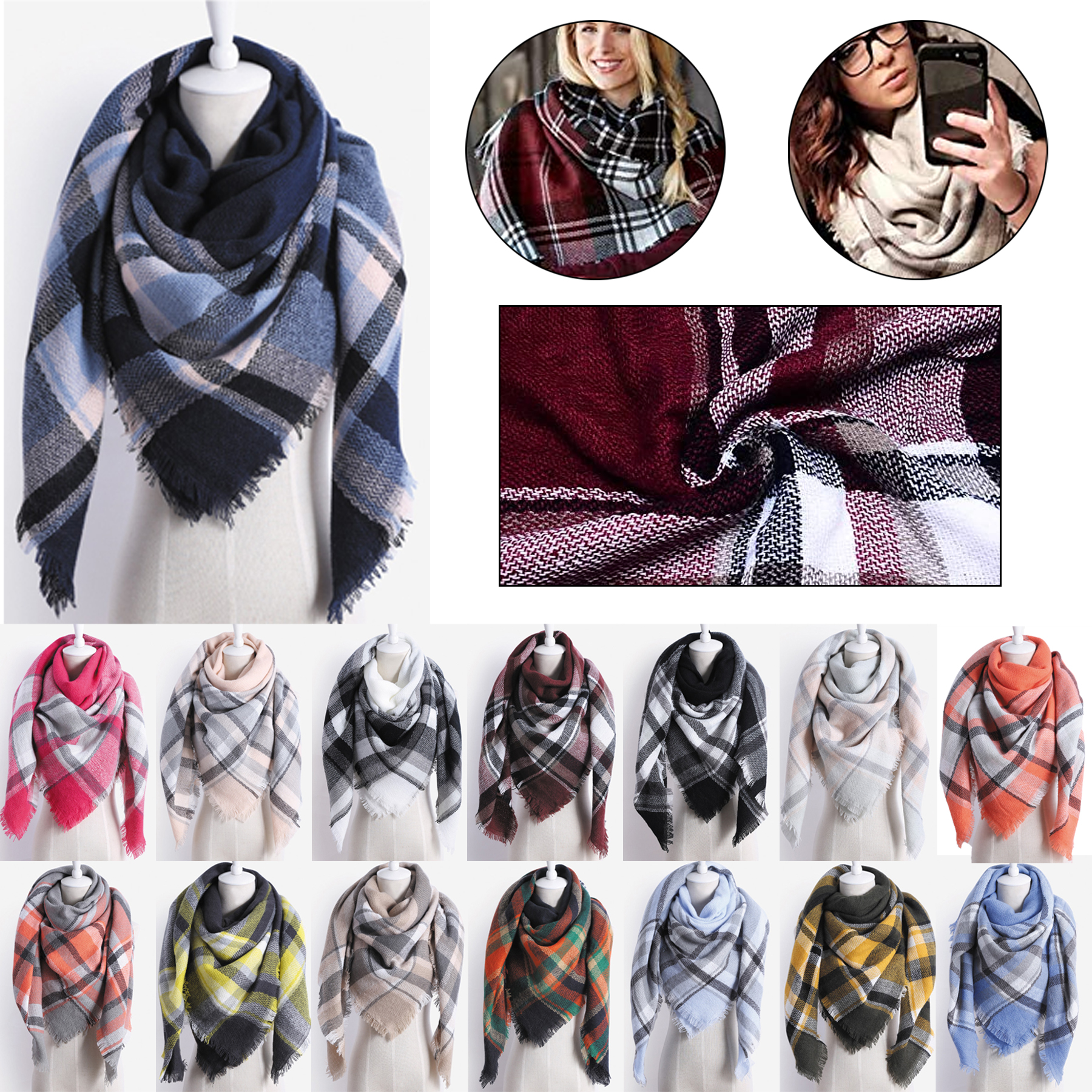 Winter warm scarf 4