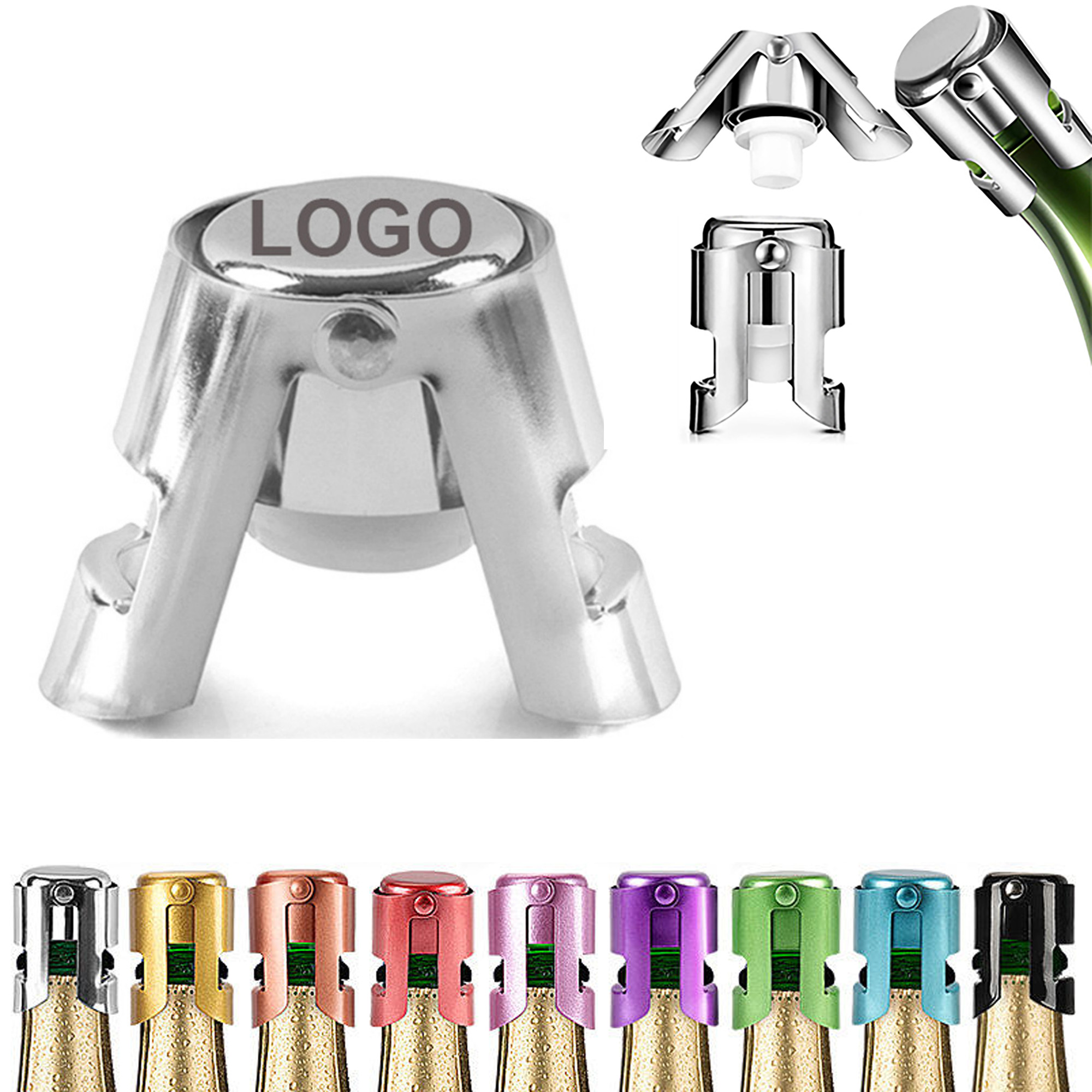 Reusable Champagne Bottle Stopper 9
