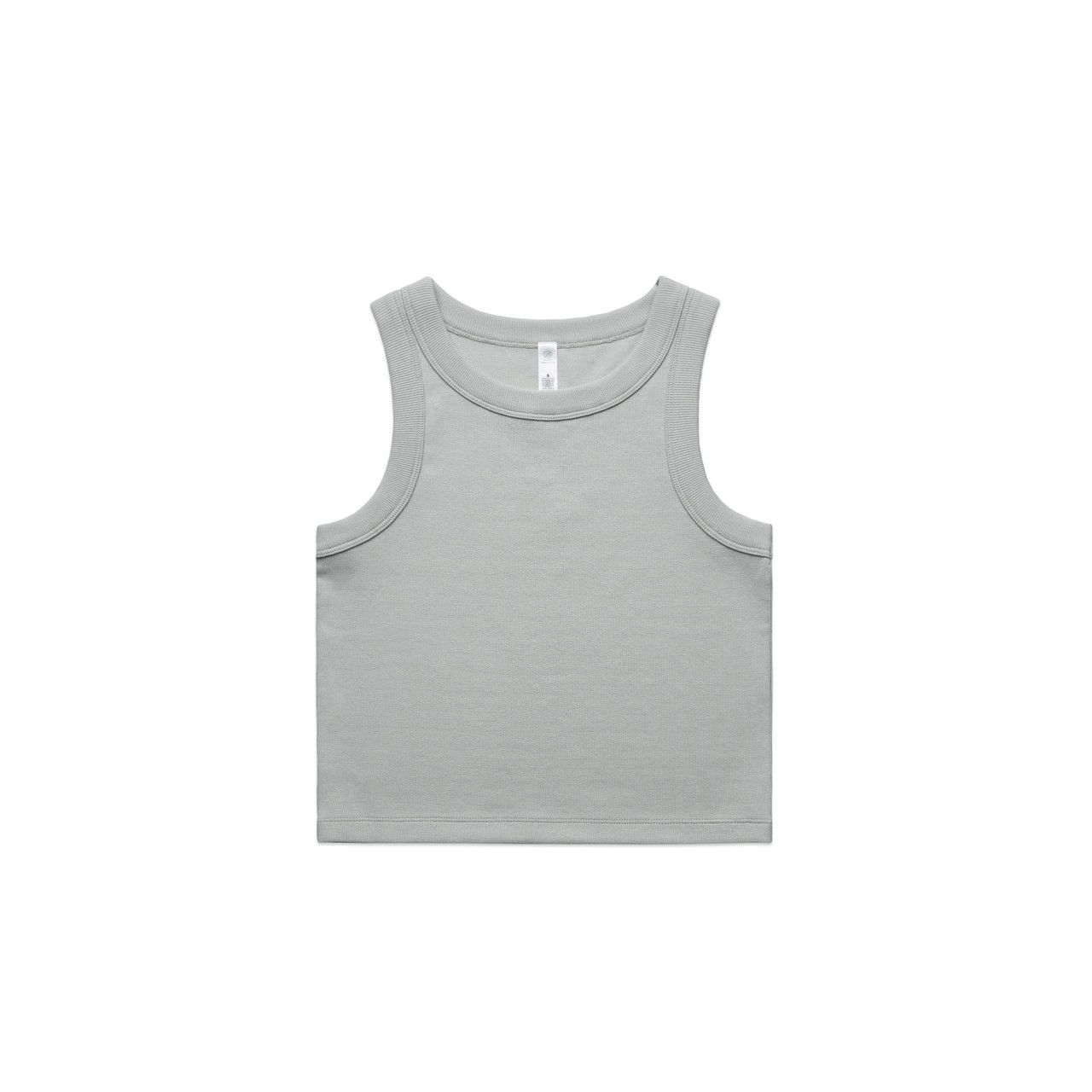 Wo's Organic Rib Crop Tank | 4064G 82