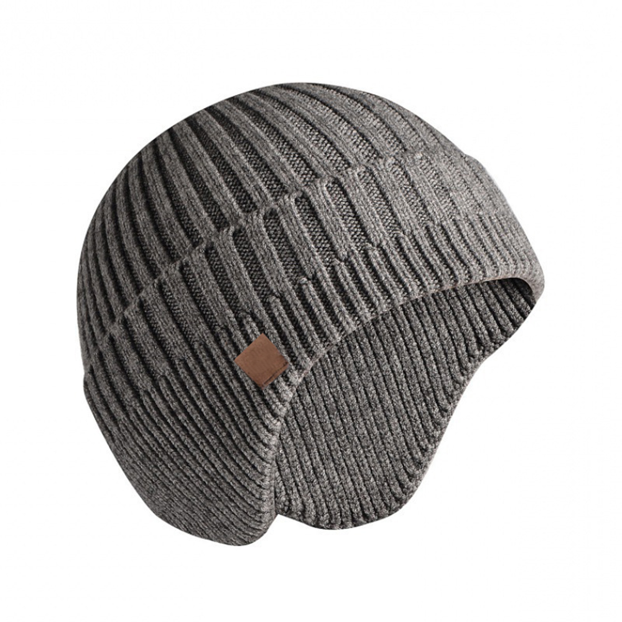 Fashionable Multi Toned Knitted Warm Beanie Hat 8