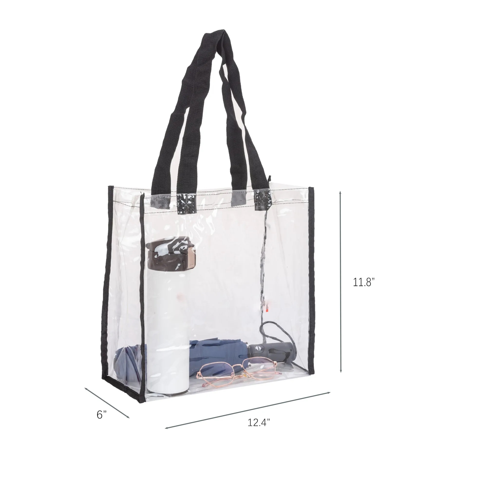 Printed Transparent PVC Beach Bag 10